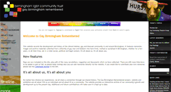 Desktop Screenshot of gaybirminghamremembered.co.uk